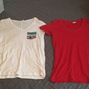 2 tee shirts from PINK